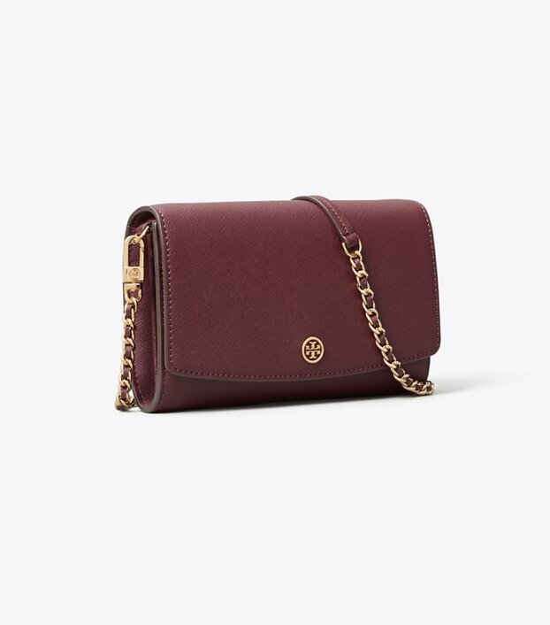 Tory Burch Robinson Chain Wallet Women S Handbags