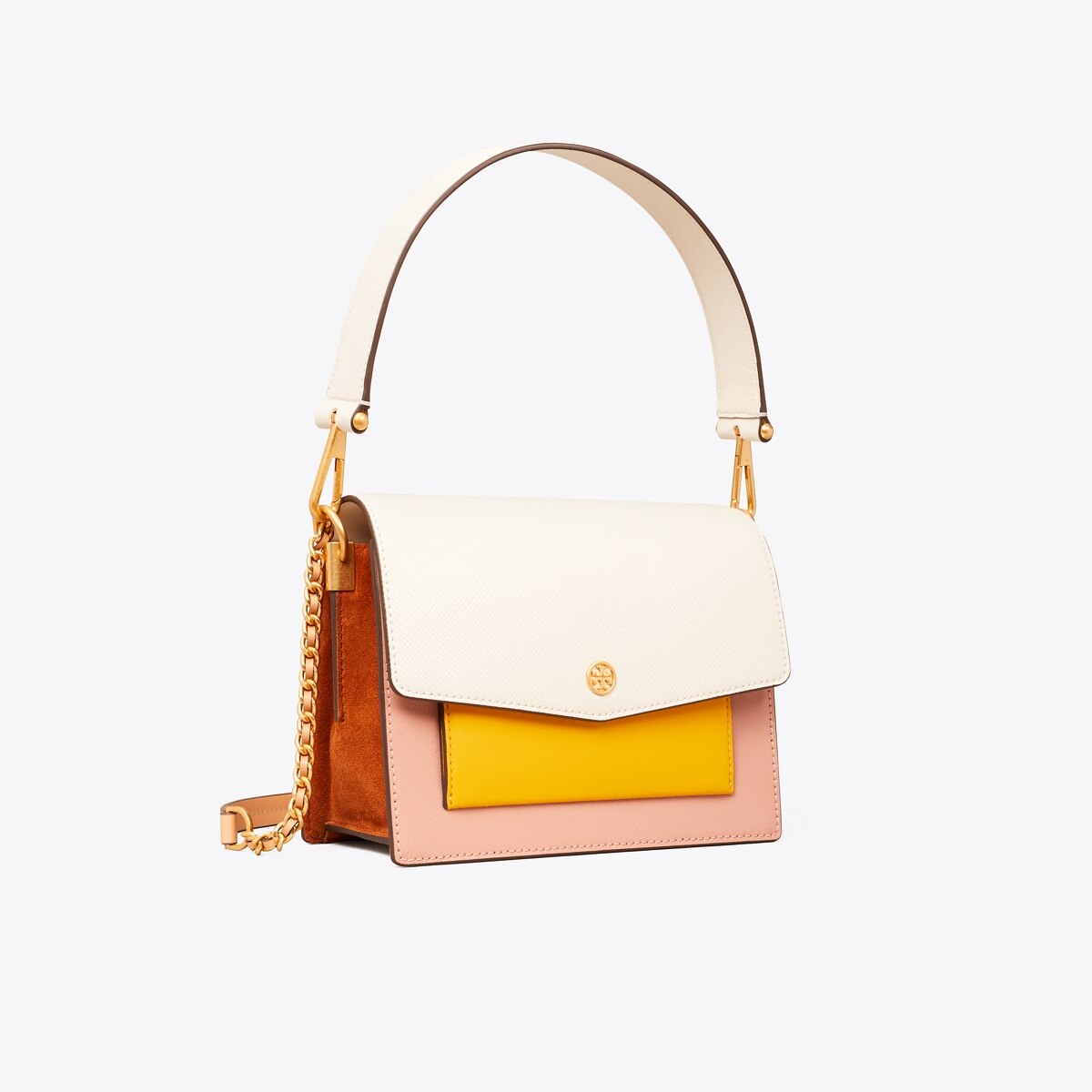 tory burch color block mini bag