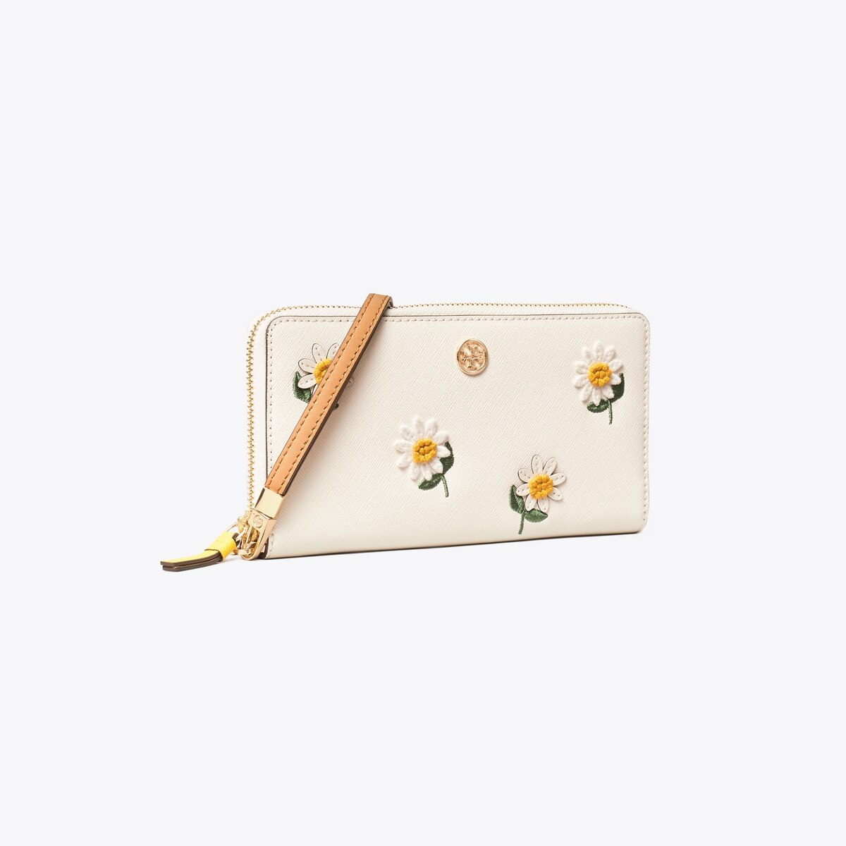 Robinson Embroidered Zip Continental Wallet