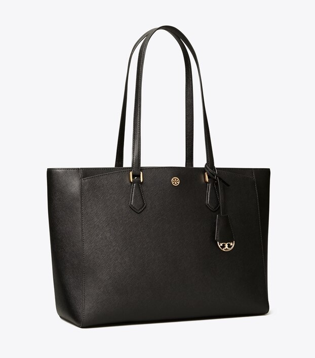 tory burch robinson leather tote