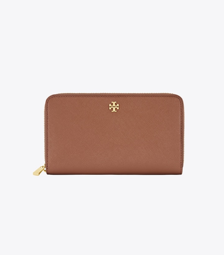 robinson saffiano leather continental wallet