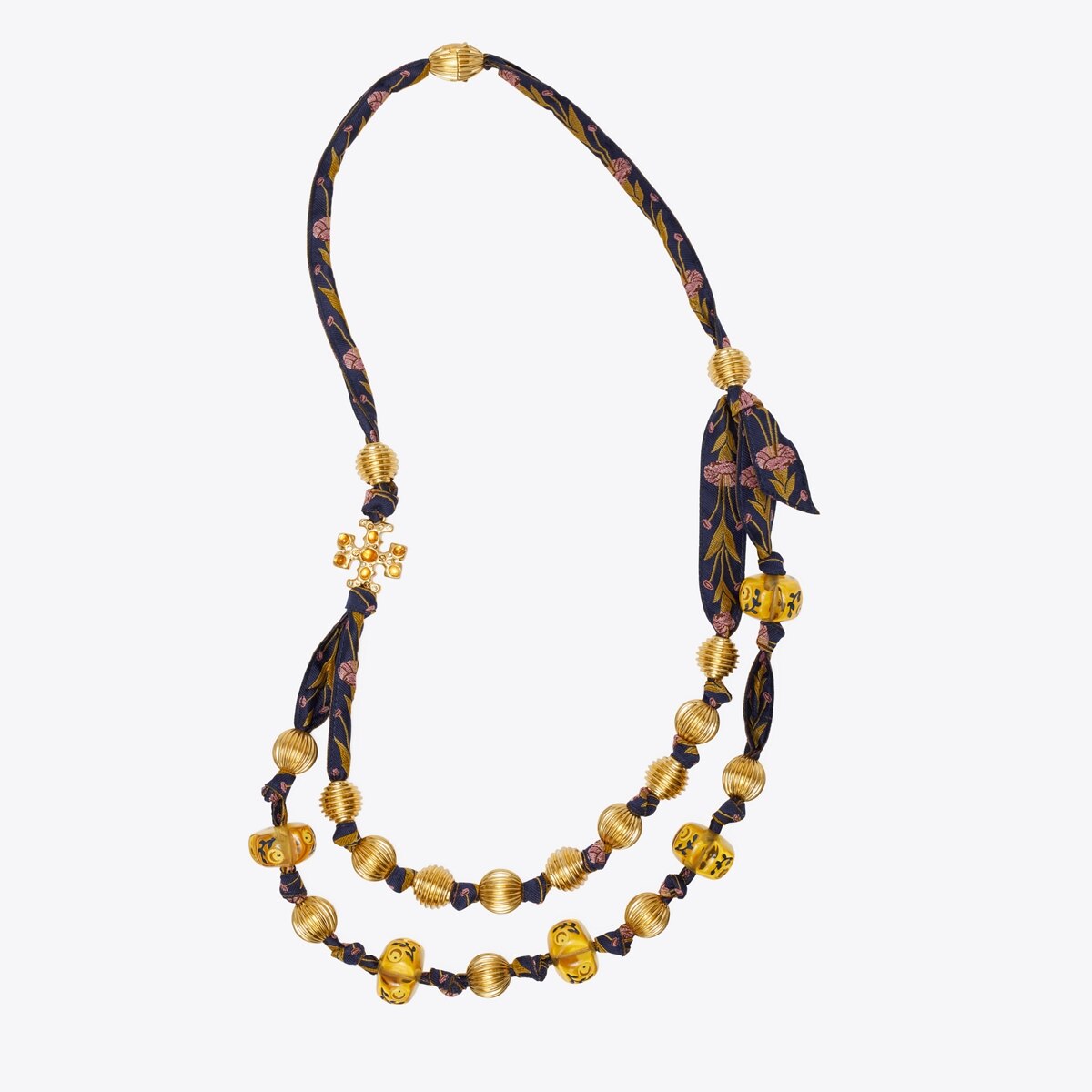 Jaquard necklace