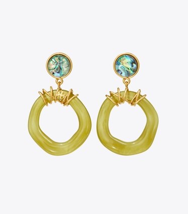 tory burch statement earrings