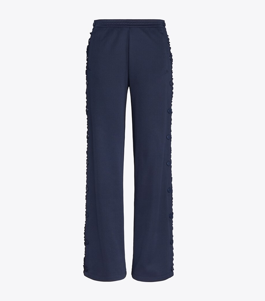 Tory Burch RUFFLE TEAR-AWAY TRACK PANTS