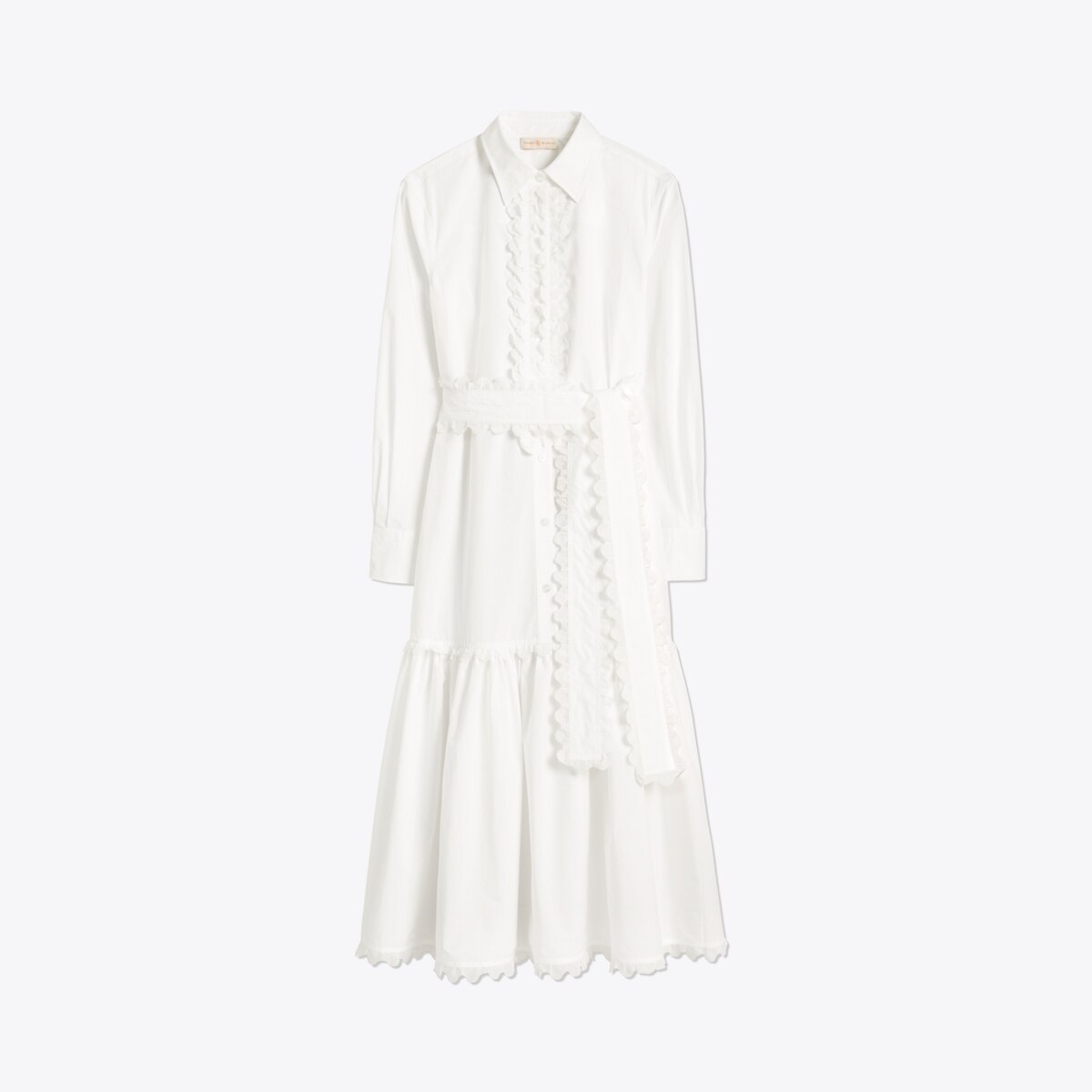 tory burch white dress