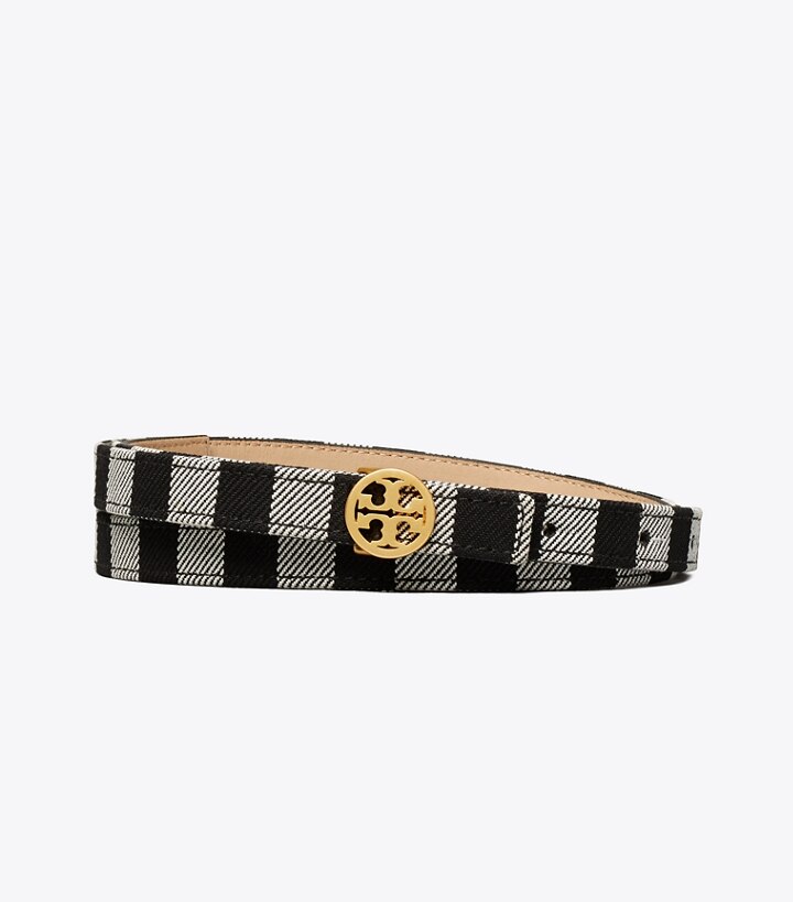 Tory burch skinny logo belt Clearance
