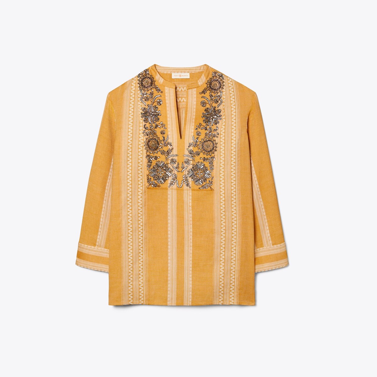 Sequined Embellished Tunic: Women's Designer Tops | Tory Burch