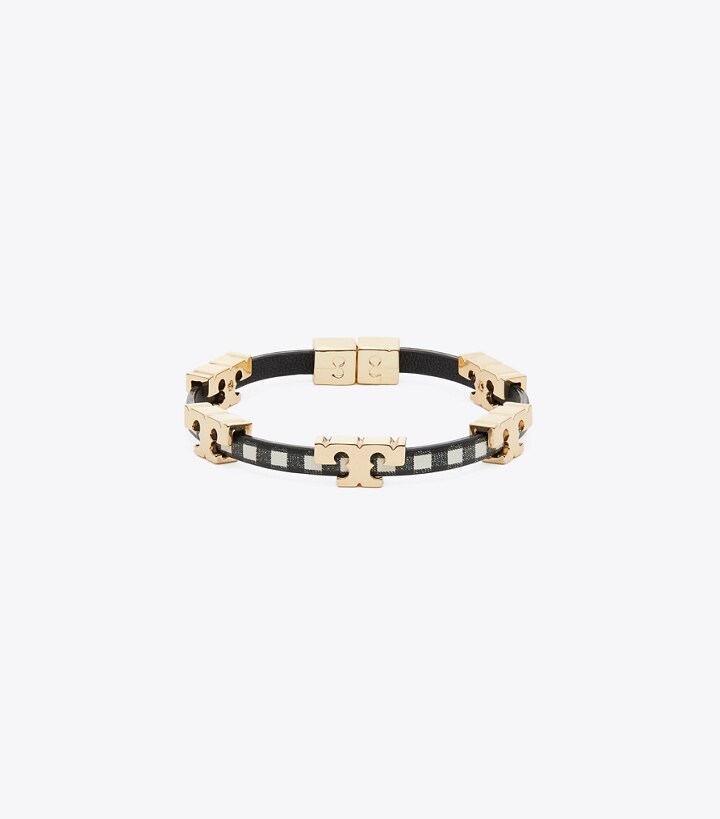 Serif-T Stackable Printed Bracelet: Women's Jewelry | Bracelets | Tory ...