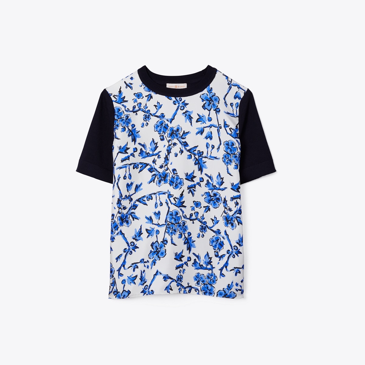 tory burch silk front sweater dress