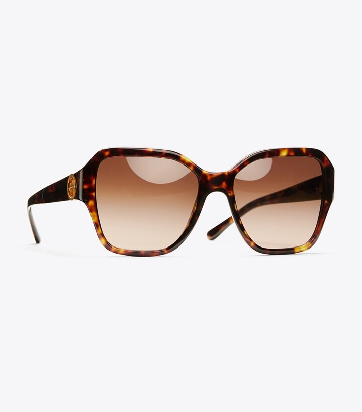 tory burch square sunglasses