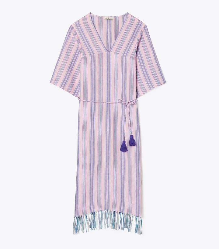 Striped Caftan: Women's Swim | Coverups 