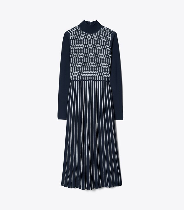 tory burch striped sweater dress