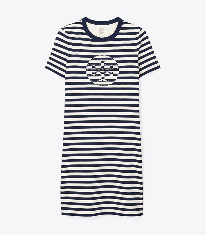 Striped Logo T-Shirt Dress: Women's ...
