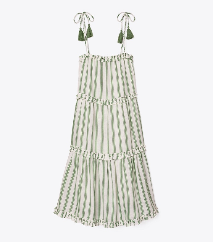 tory burch tiered dress