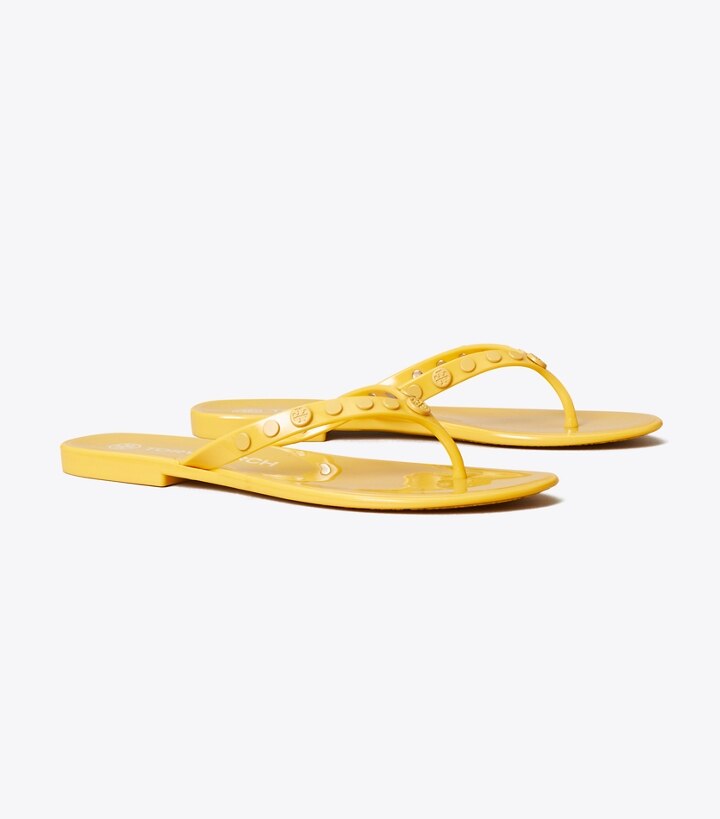 tory burch jelly shoes