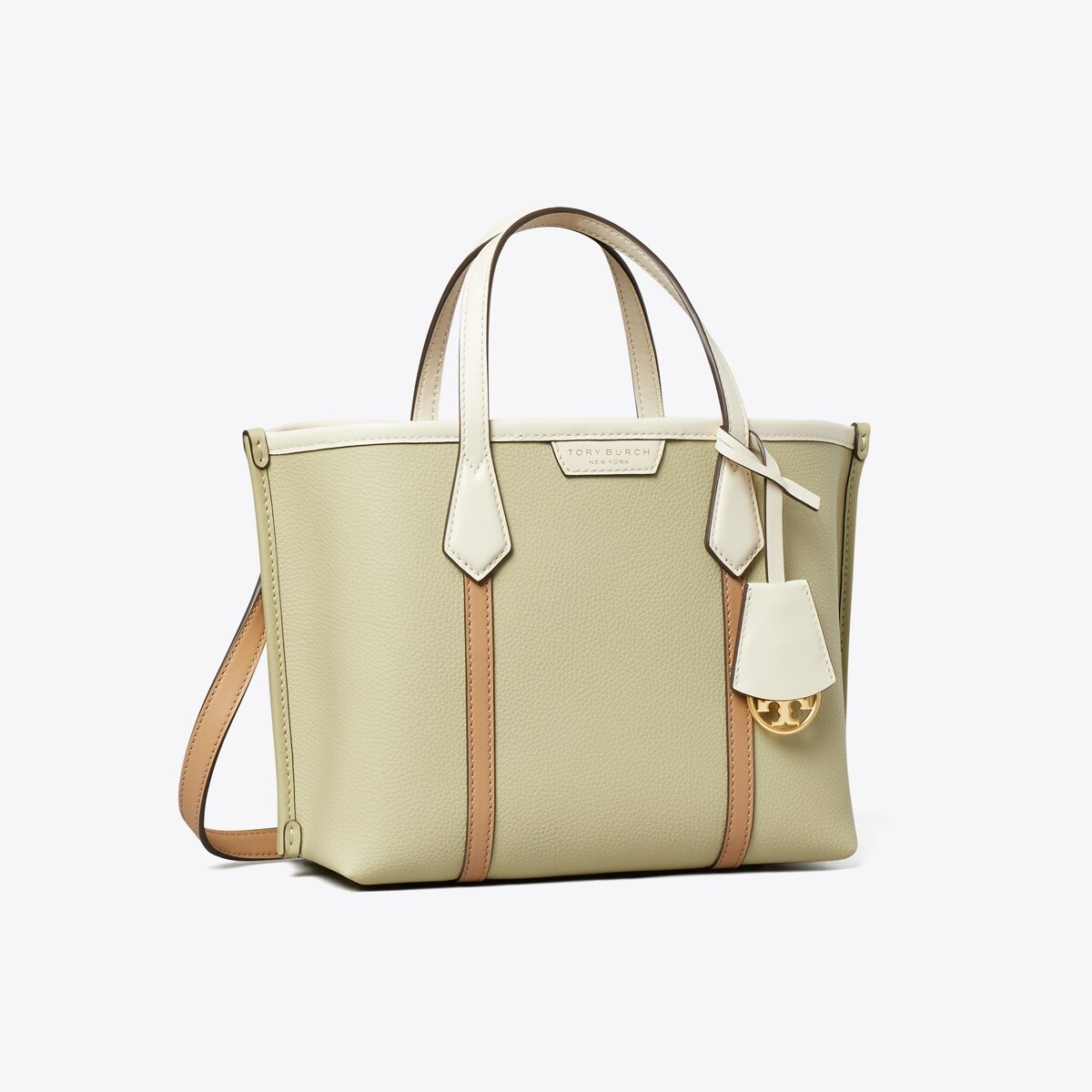 ペリー カラーブロック スモール トリプルコンパートメントトート  