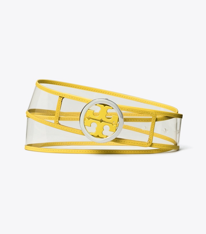 tory burch clear belt