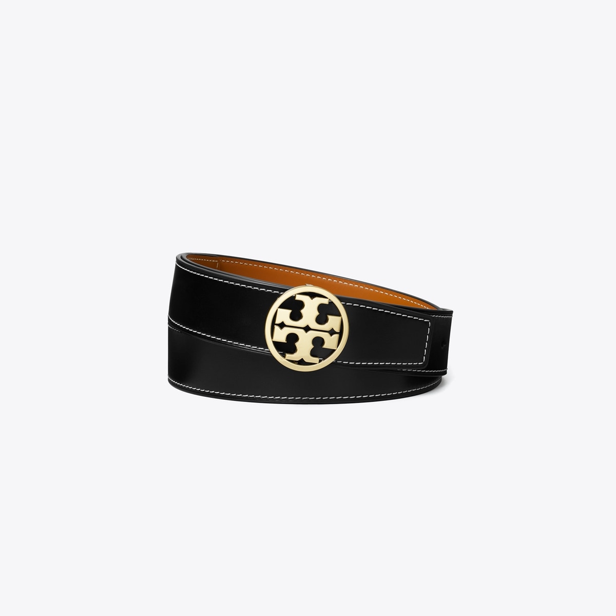 国内即発】TORY BURCH リバーシブル シボ革ベルト 1.5 MILLER ｜ベルト