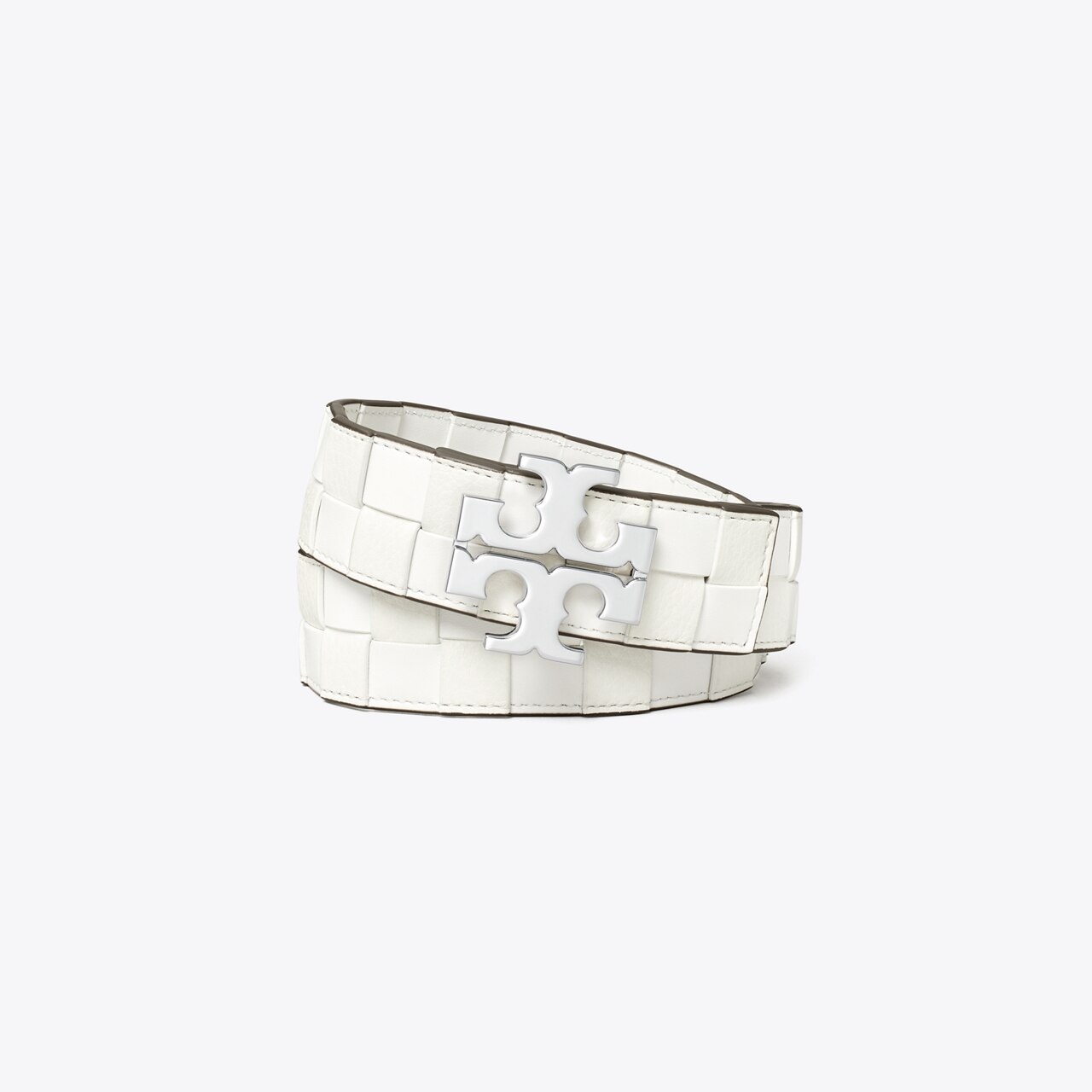 White tory burch outlet belt