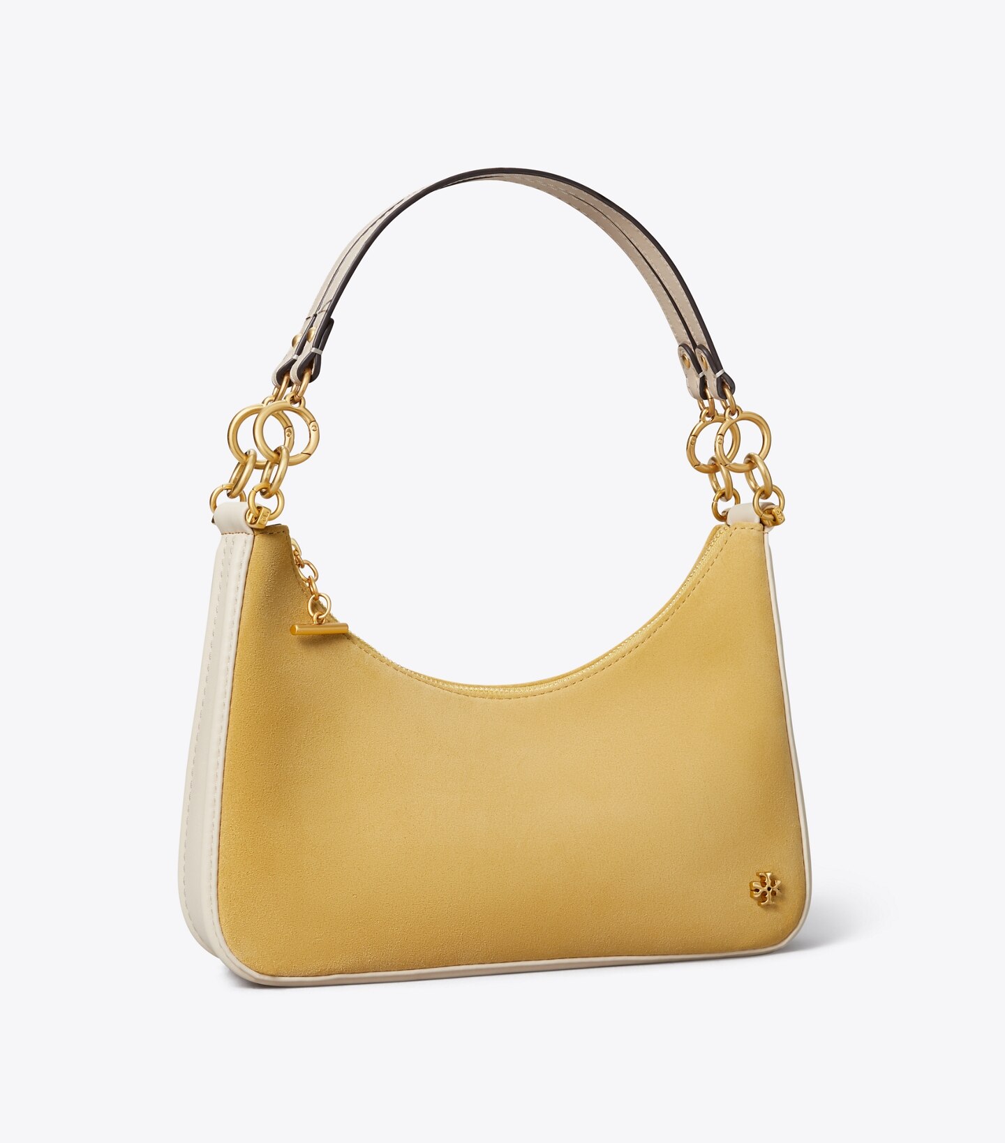 151 Mercer Suede Crescent Bag