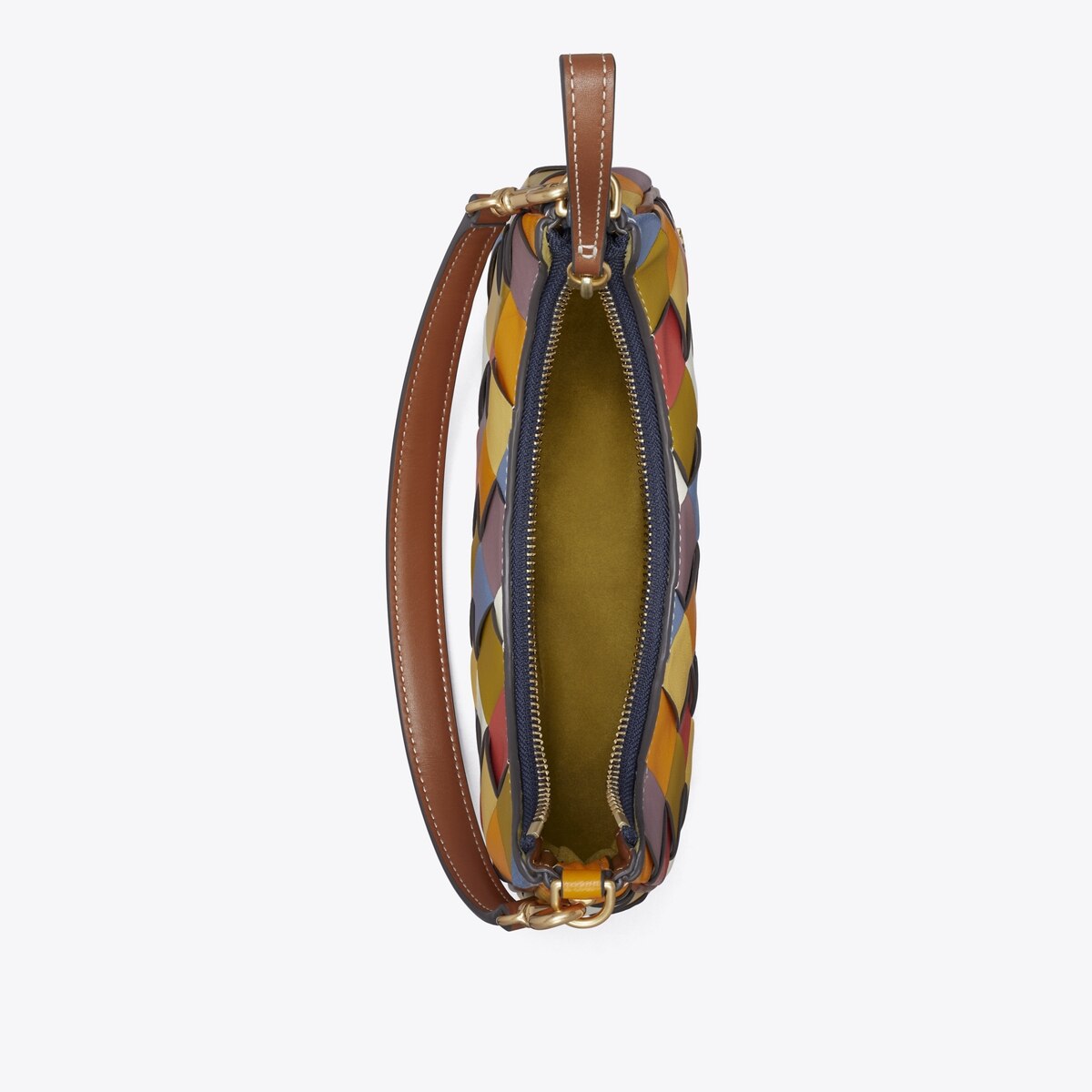 ☆☆Tory Burch☆☆ 24SS Small Mercer Chain Shoulder/Cross Ba Small Mercer Multi Pocket Shoulder Bag: Women's Designer