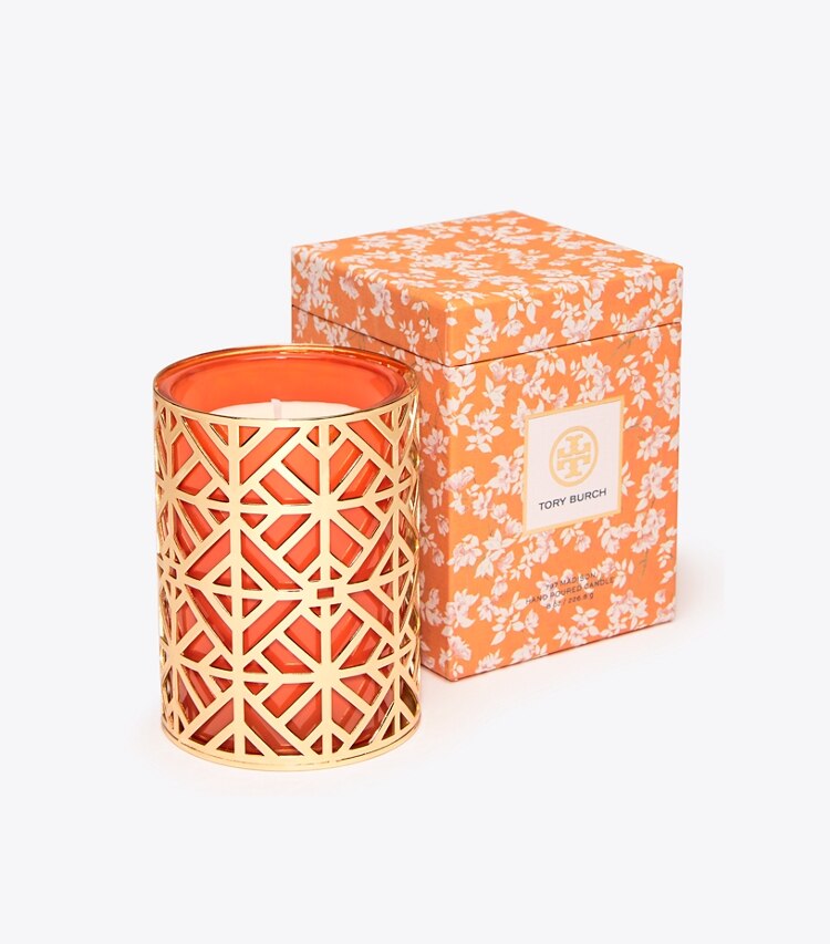 Tory Burch designer candles 797 Madison Candle in Multi angle