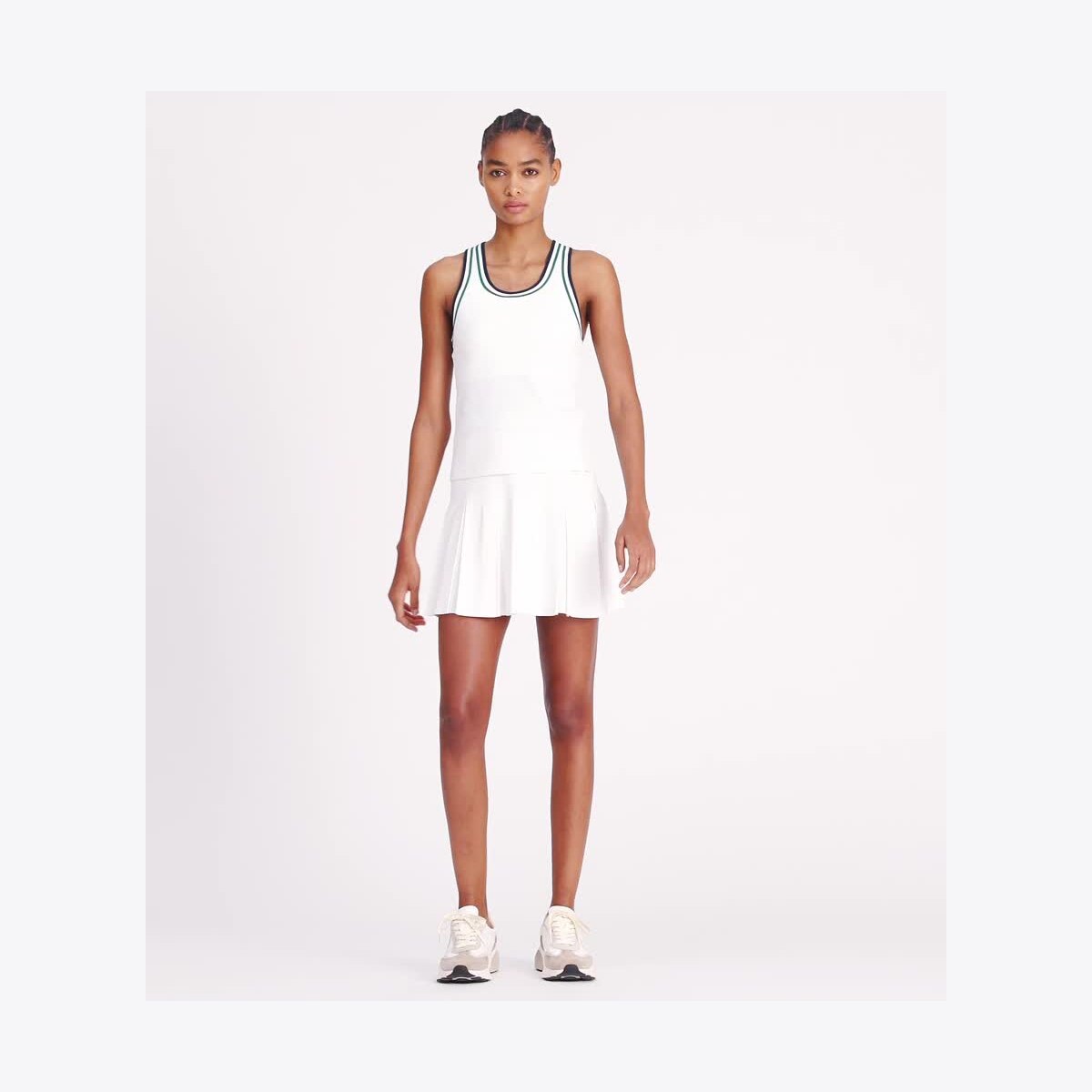 PERFORMANCE JERSEY RACERBACK TENNIS TANK - thumbnail 4