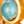 Rolled Gold/Light Blue