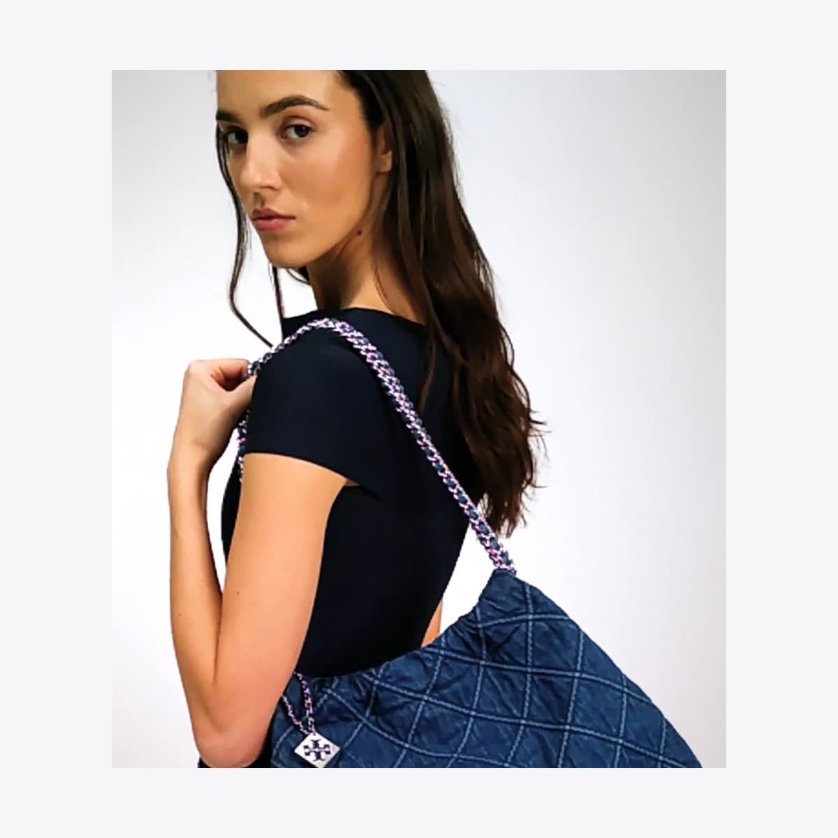Fleming Soft Denim Hobo Bag: Women's Designer Hobo Bags