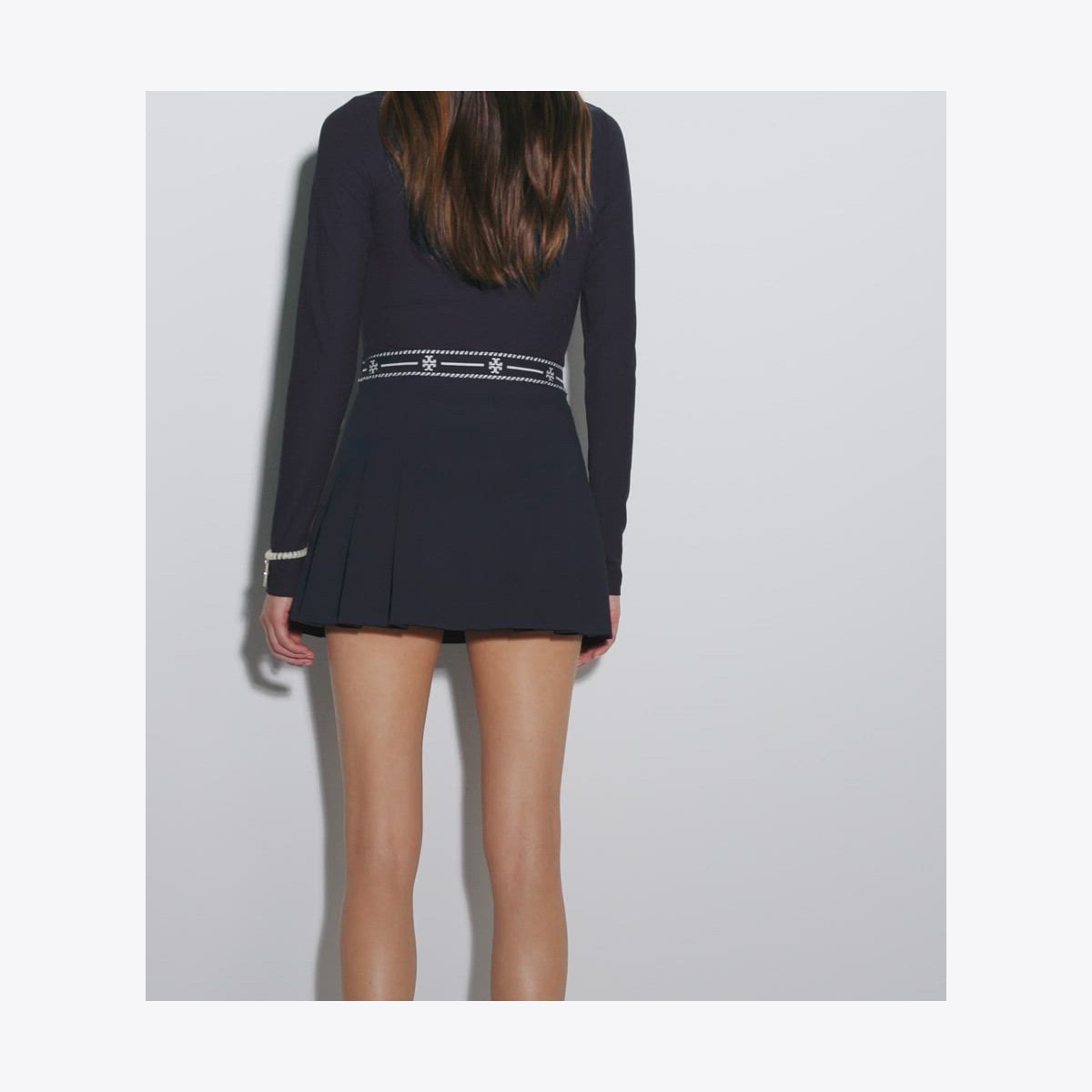TECH TWILL LOGO TAPE TENNIS SKIRT - thumbnail 4