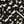 Black / Black Prismatic Small T Monogram