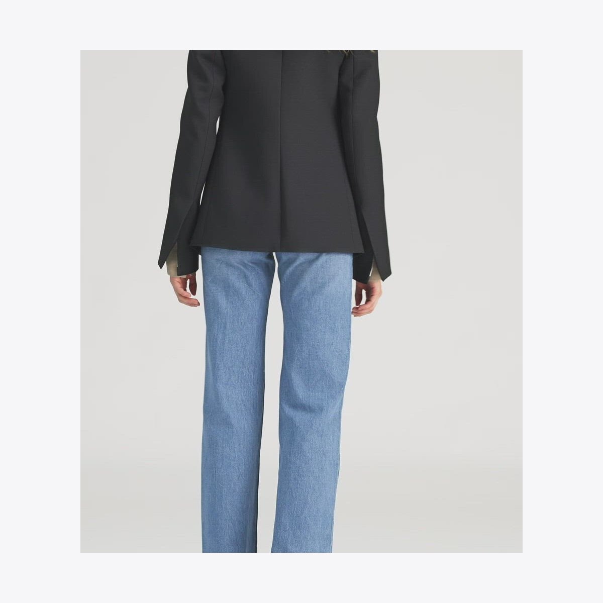 Textured Crepe Blazer: Women's Designer Jackets | Tory Burch