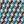 Aqua Blue Linked Geo 3 Color