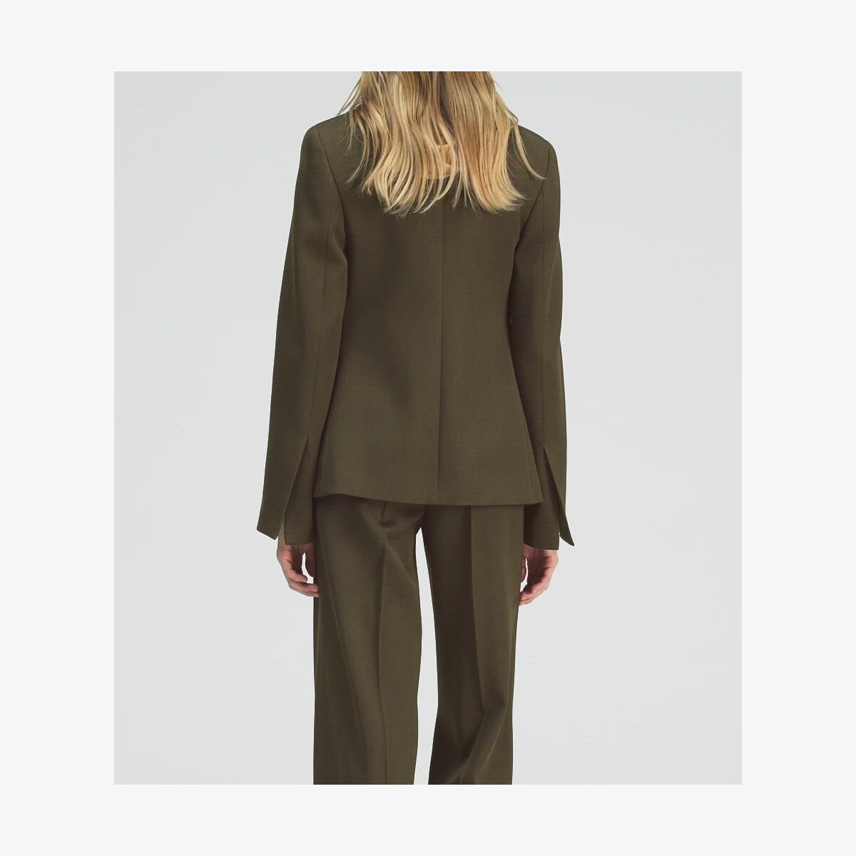 Cinched Twill Blazer: Women's Designer Jackets | Tory Burch