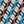 Aqua Blue Linked Geo 3 Color