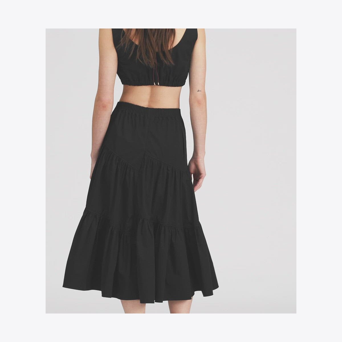 Cotton Skirt: Women's Designer Coverups | Tory Burch