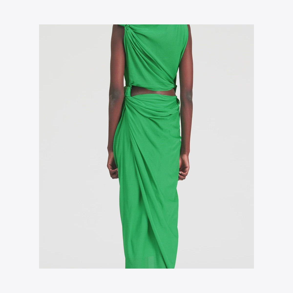 Viscose Knot Dress: Women's Designer Dresses | Tory Burch