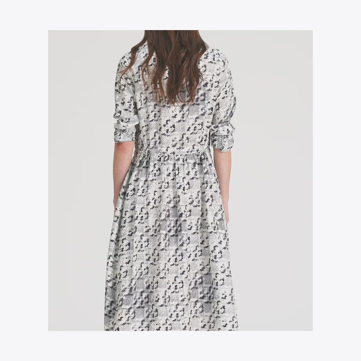 オールインワン・サロペット Tory Burch Printed Silk Twill Midi Dress オールインワン・サロペット Tory Burch Printed Silk Twill