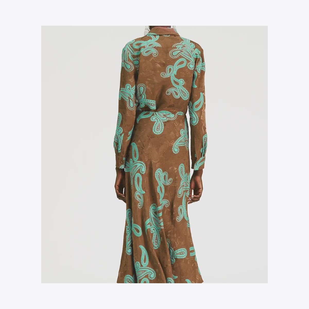 【関税&送料込】Tory Burch Satin Midi Skirt satin-skirt-front.