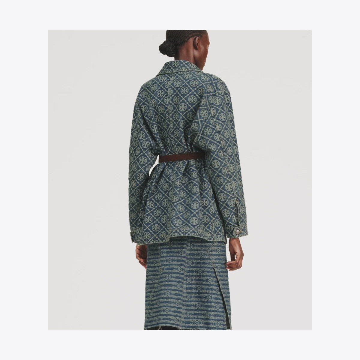Deconstructed Denim Skirt: Women's Designer Bottoms | Tory Burch