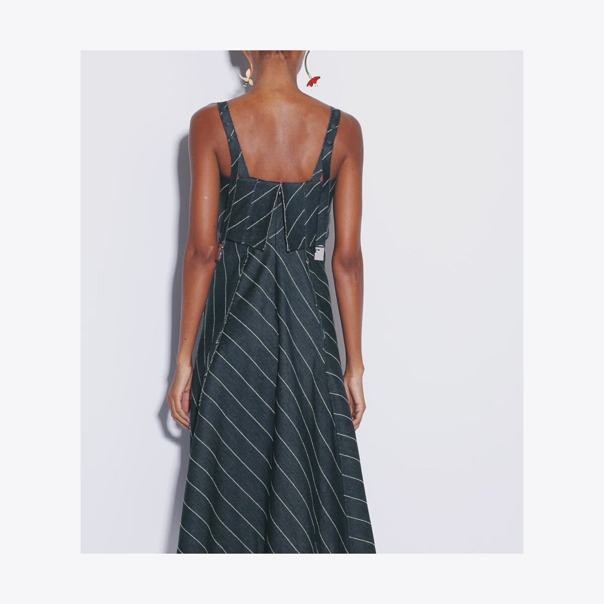 【Tory Burch】Striped Cotton Dress ワンピース ◆国内発送◆ Striped Cotton Dress: Women's Designer Dresses | Tory Burch
