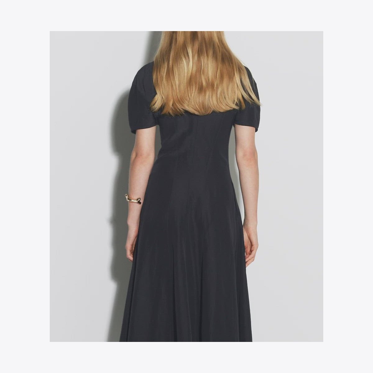 ワンピース Tory Burch DRESS (170760 001) Balloon Sleeve Linen Dress: Women's Designer Dresses | Tory