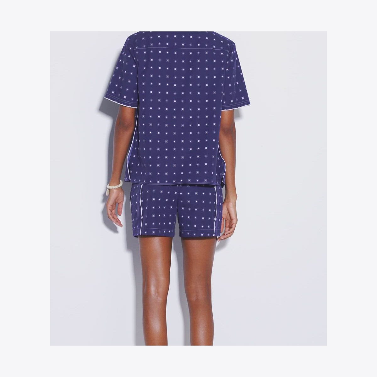 Twill Camp Shirt: Women's Designer Coverups | Tory Burch