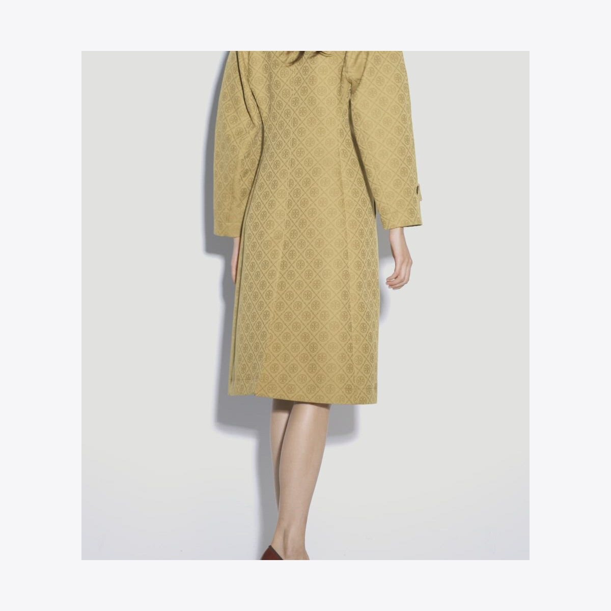 TORY BURCH 幾何学模様 ロングコート TORY BURCH 幾何学模様 ロングコート TORY BURCH 幾何学模様