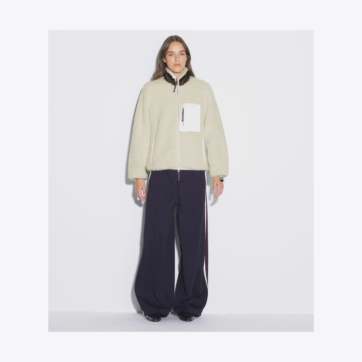 COLORBLOCK FLEECE JACKET - thumbnail 5