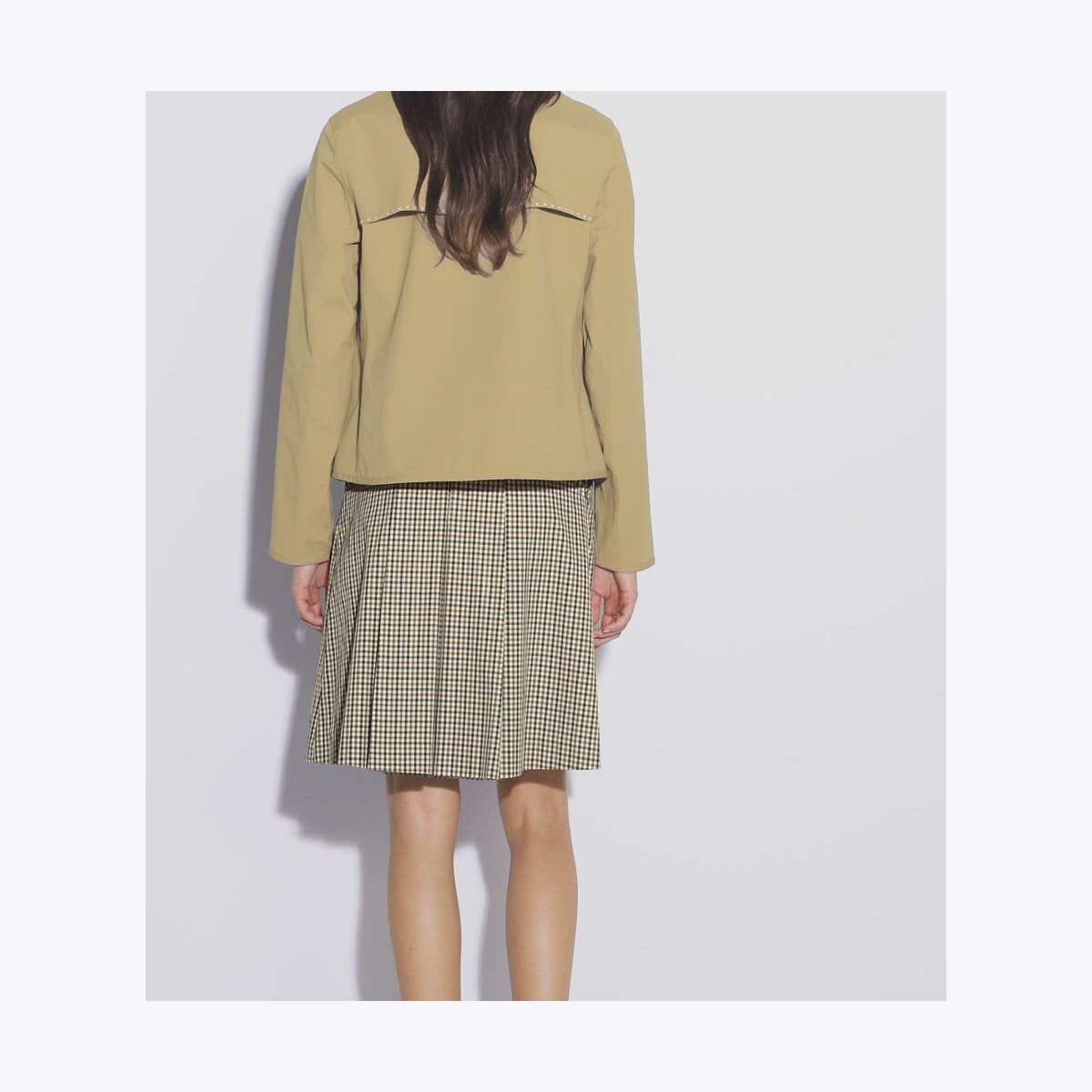 EMBROIDERED NYLON GOLF JACKET - thumbnail 4