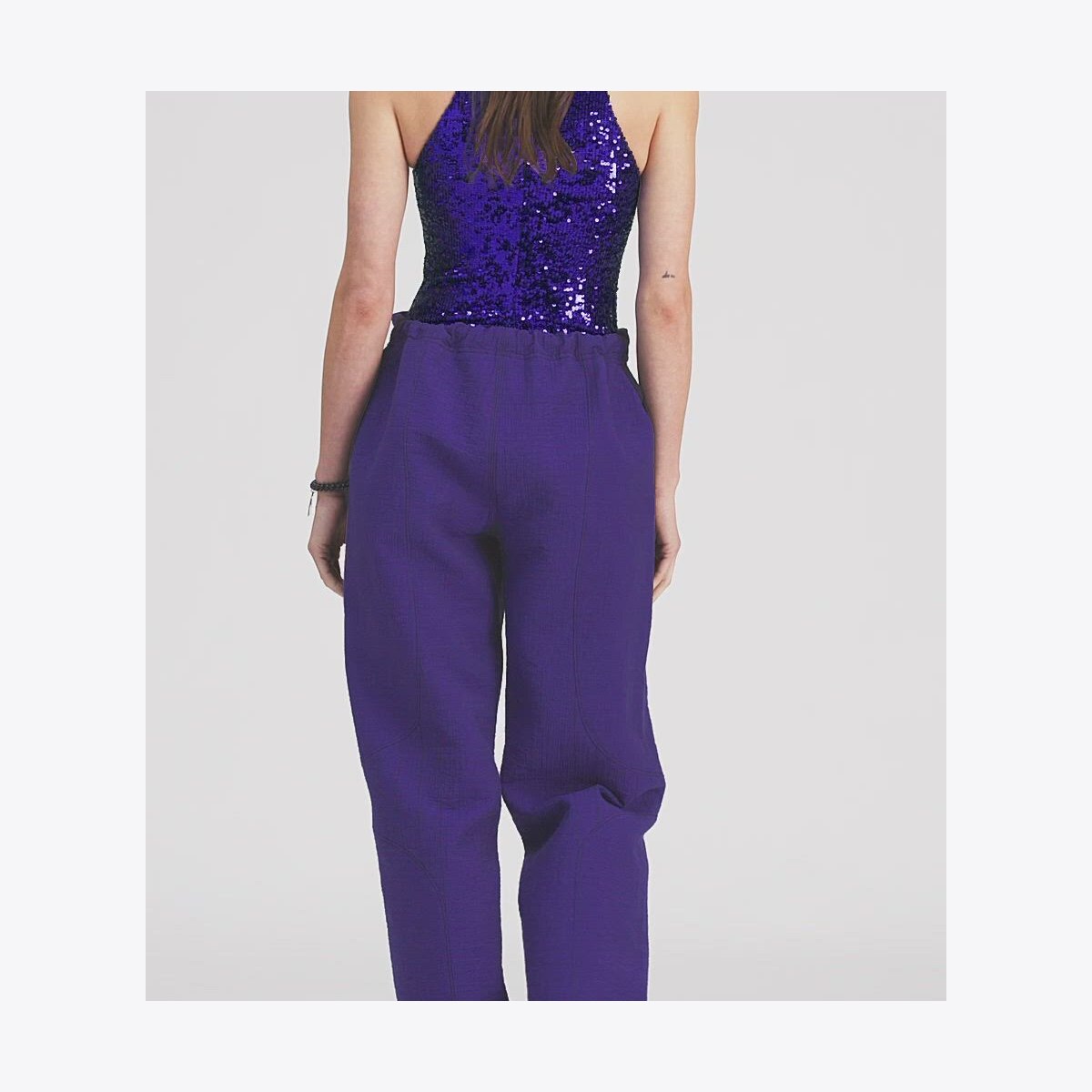 Cotton Wide Leg Pants: Women's Designer Bottoms | Tory Burch Cotton Wide Leg Pants: Women's Designer Bottoms | Tory Burch