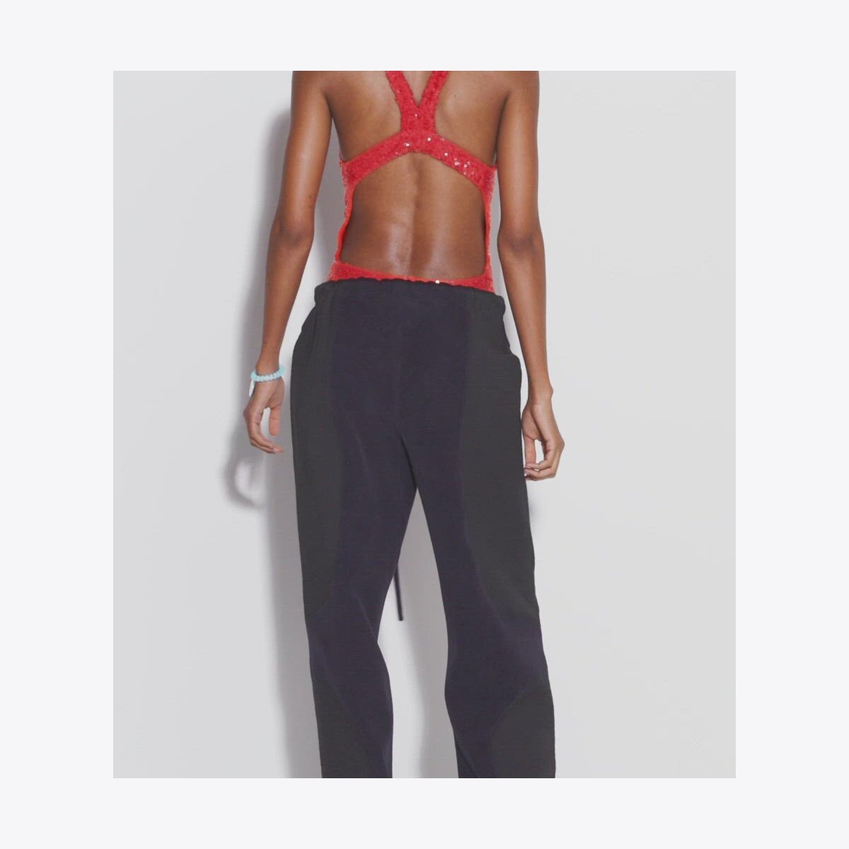 パンツ TORY BURCH Women Pants 151702 001 Black Twill Trouser: Women's Designer Bottoms | Tory Burch