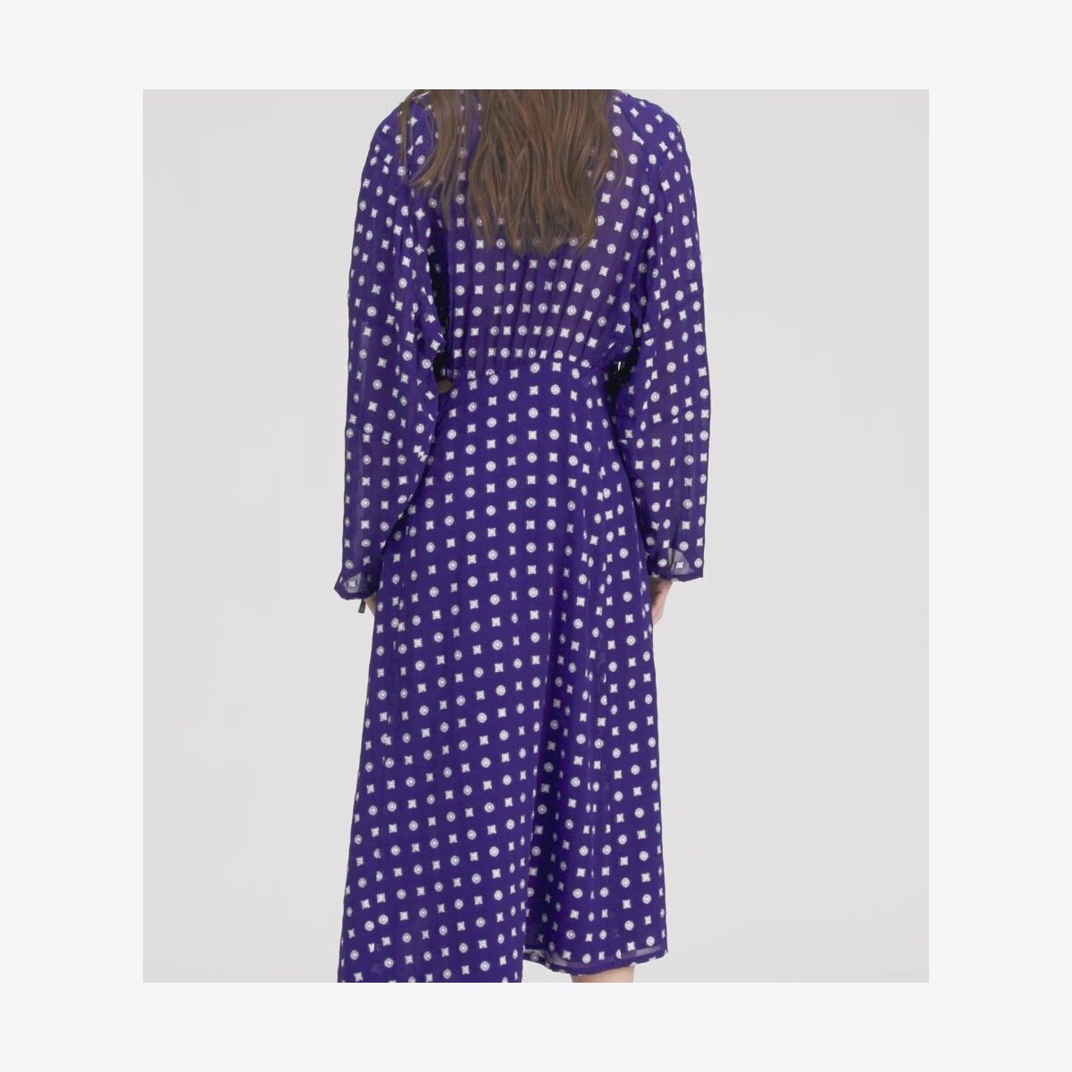 【送料 関税込】Tory Burch Jersey wrap dress Jersey wrap dress in brown - Tory Burch | Mytheresa