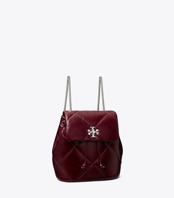 Mini Kira Diamond Quilt Distressed Backpack